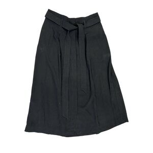 Long Black Skirt Midi Length Women Size Small Women H&M